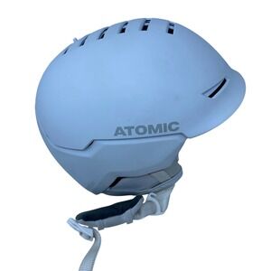 Atomic Womens Ski Helmet Small White Revent+ AMID 3M Thinsulate Merino Cap Liner